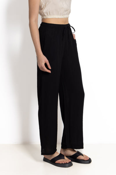 TEXTURED LIGHTWEIGHT TROUSERS