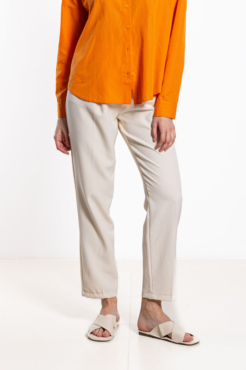 STRAIGHT FIT TROUSERS