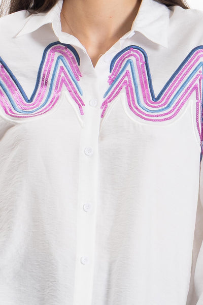 EMBROIDERED COMFORT SHIRT