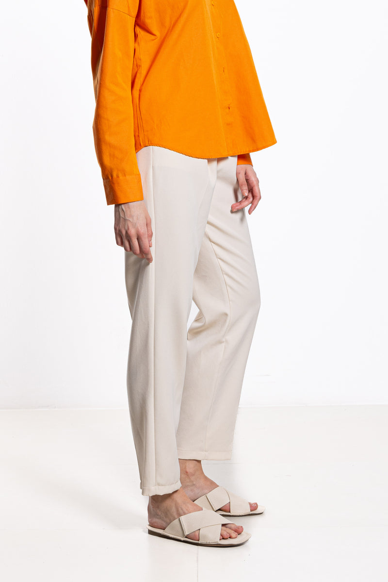 STRAIGHT FIT TROUSERS