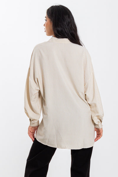 STRIPED OVERSIZED SHIRT