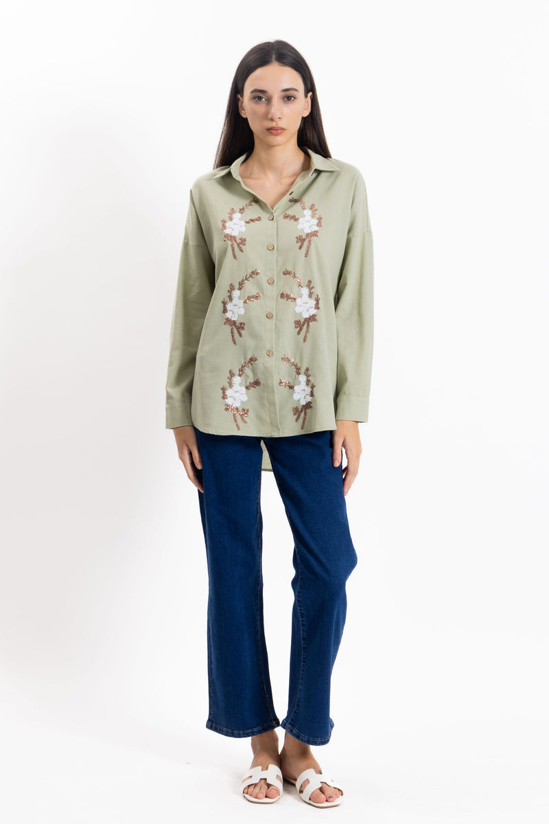 EMBROIDERED COMFORT SHIRT