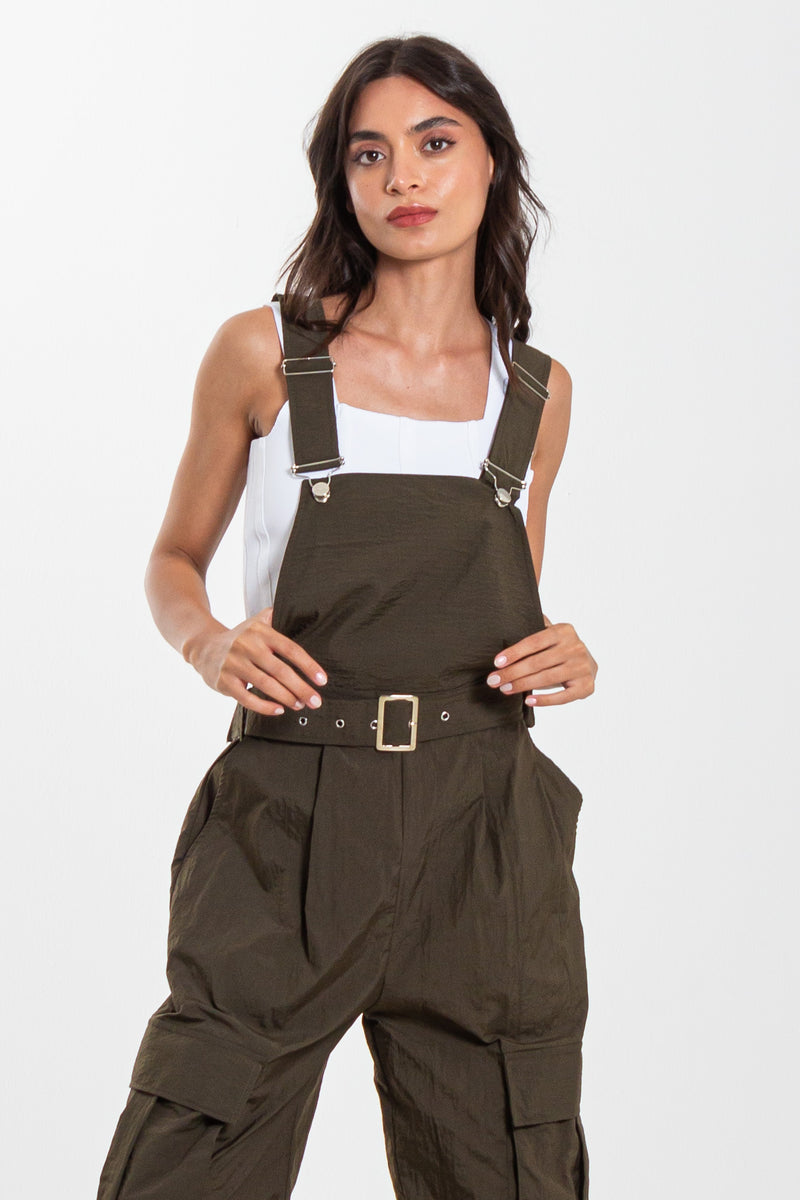FULL LENGHT CARGO DUNGAREES