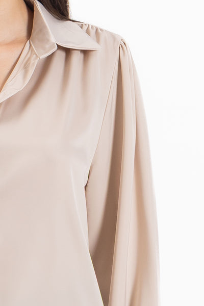 COMFORT SATIN SHIRT