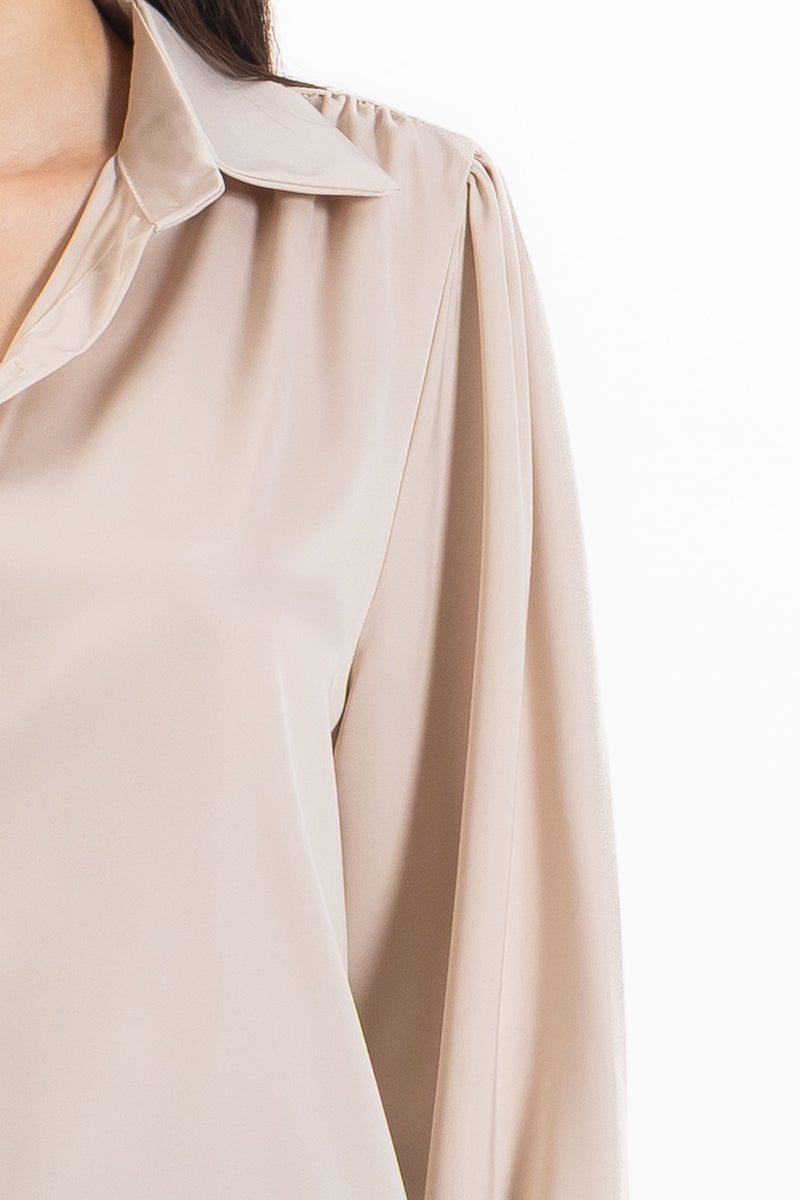 COMFORT SATIN SHIRT