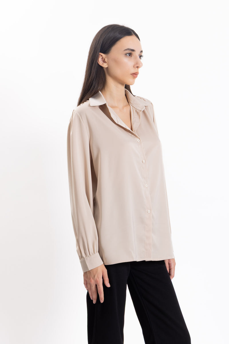 COMFORT SATIN SHIRT