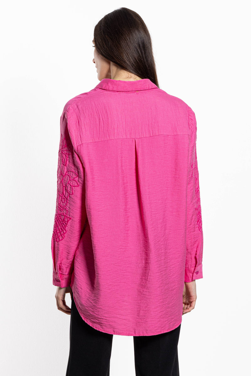 EMBROIDERED OVERSIZED SHIRT