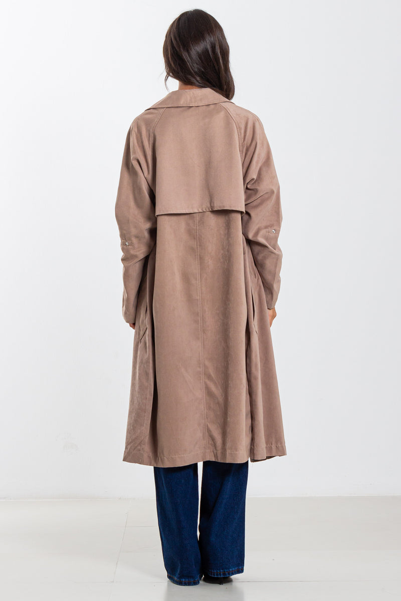 LONG LIGHTWEIGHT TRENCH COAT