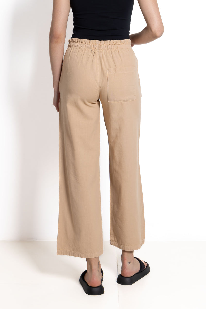 WIDE-LEG COMFORT TROUSERS