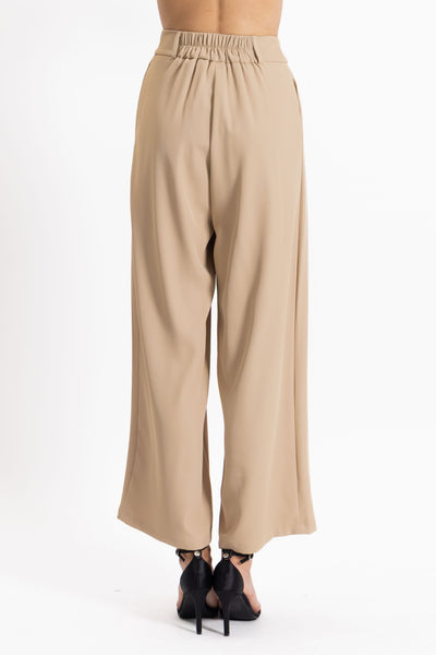 DETAILED CIFFON TROUSERS