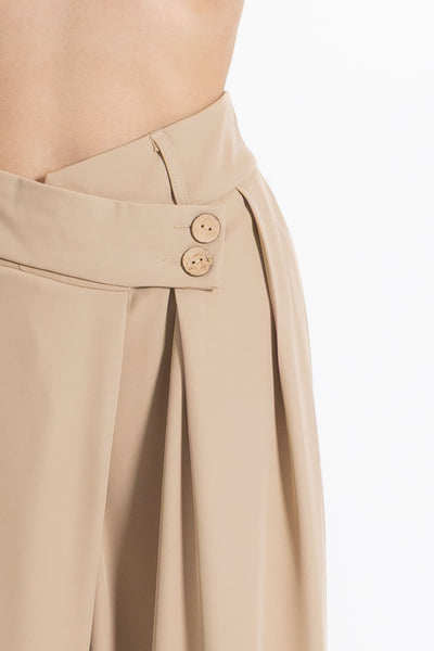 DETAILED CIFFON TROUSERS