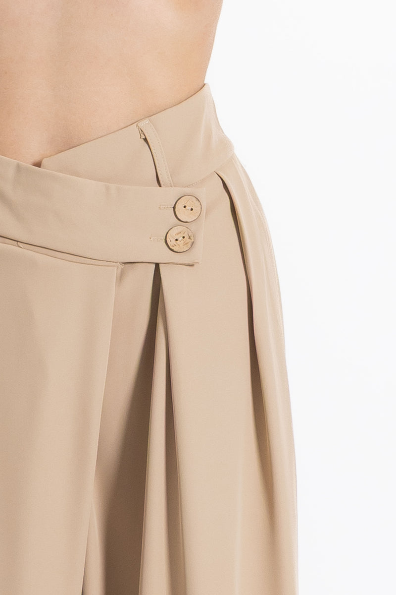 DETAILED CIFFON TROUSERS