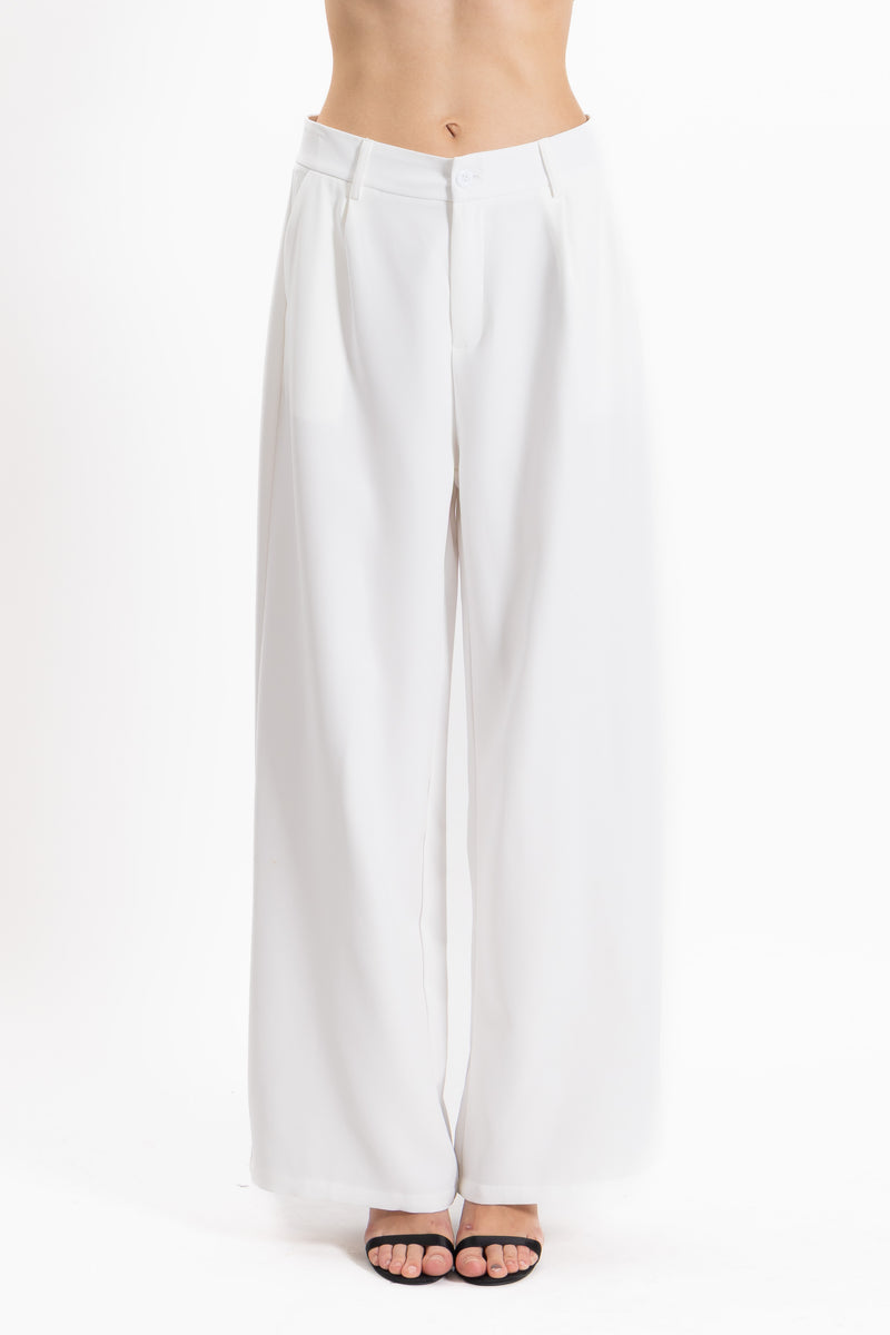 WIDE LEG TROUSERS