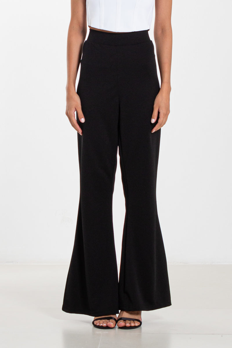 FULL LENGHT FLARE TROUSERS