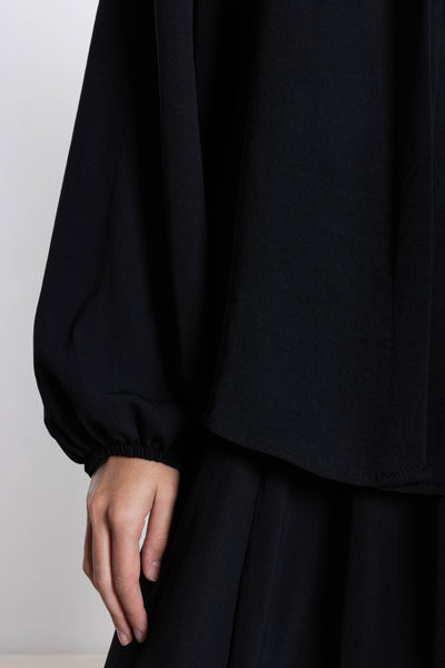 FLOWY SHIRT SET WITH SKIRT