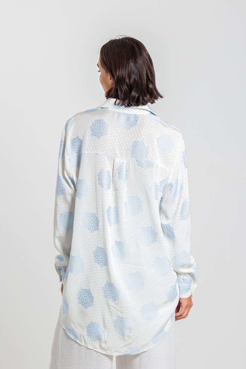 TEXTURED OVERSIZED SHIRT
