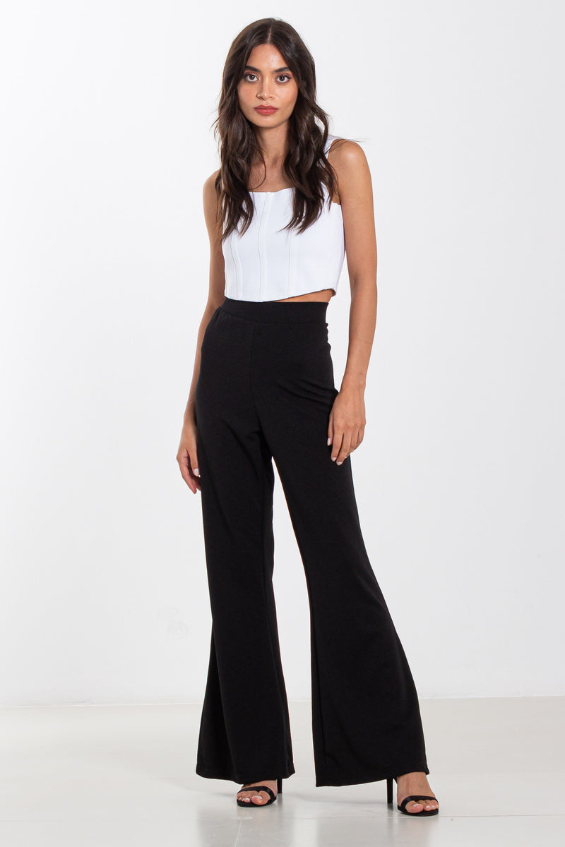 FULL LENGHT FLARE TROUSERS