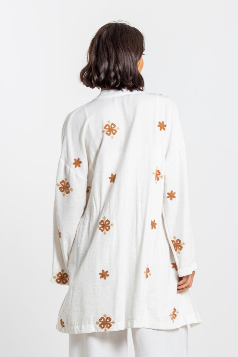 EMBROIDERED KIMONO