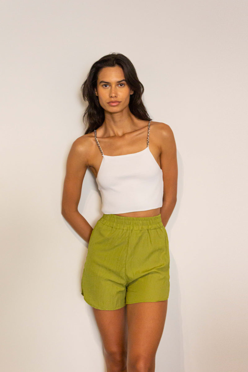 DETAILED RIBBED TOP