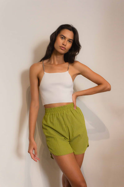 DETAILED RIBBED TOP