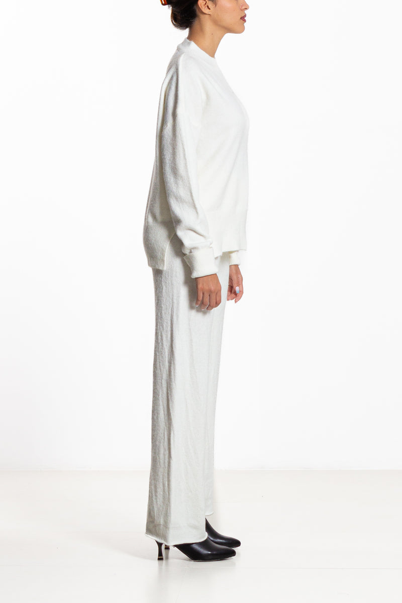 KNIT SWEATER WITH TROUSER SET