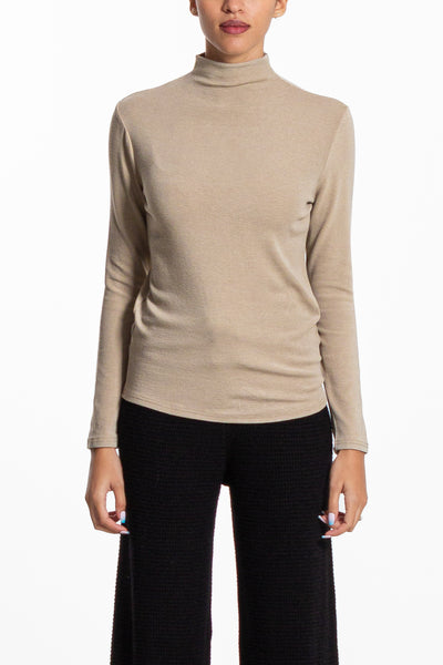 BASIC SOFT HIGH NECK TOP