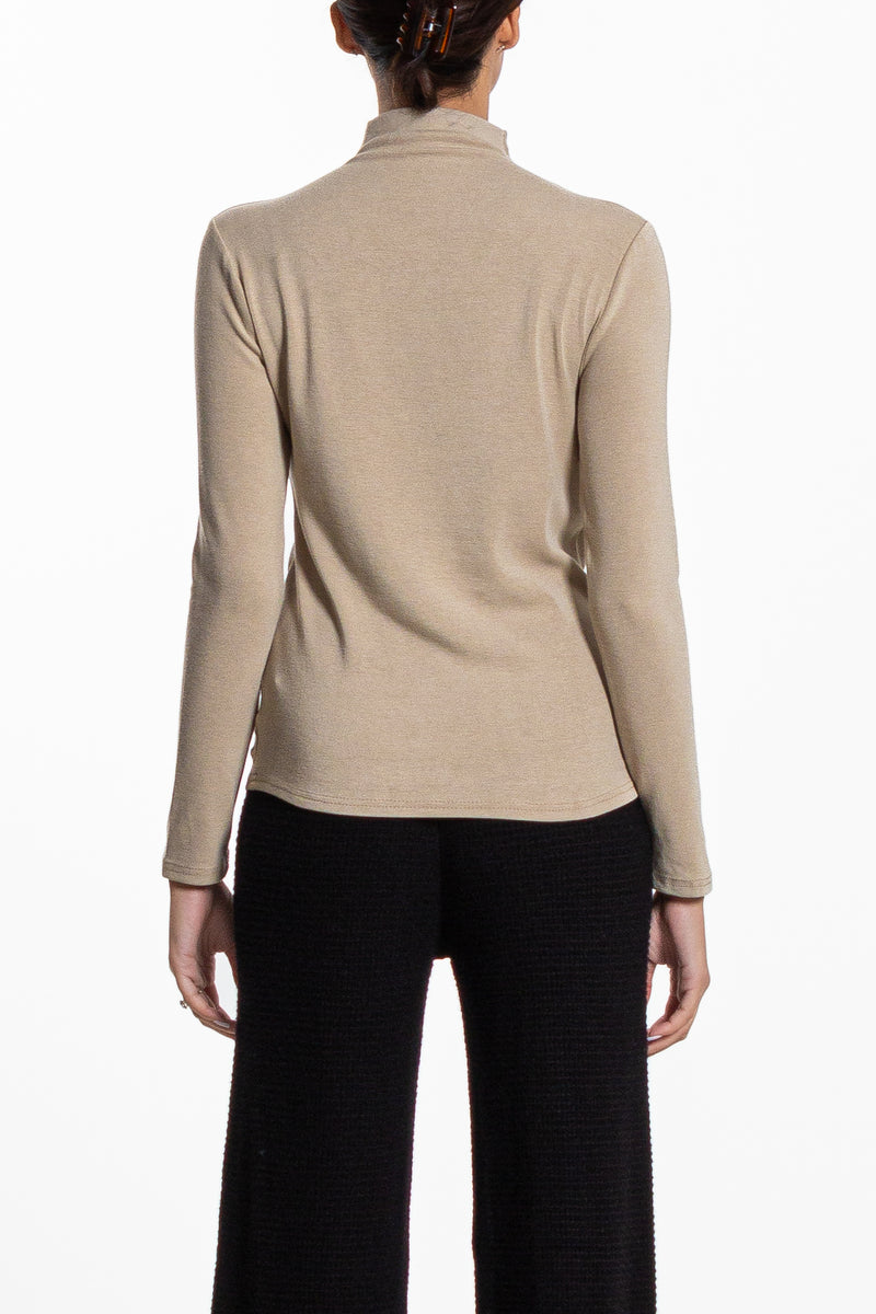 BASIC SOFT HIGH NECK TOP