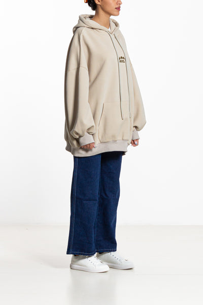 DETAILED OVERSIZED HOODIE