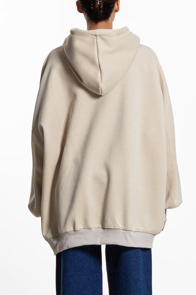 DETAILED OVERSIZED HOODIE