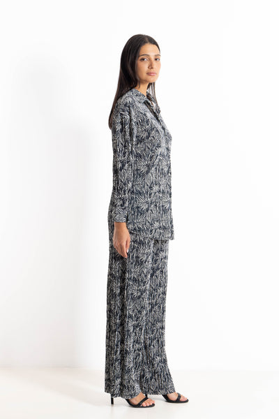 MIDWEIGHT PLISSE SHIRT SET