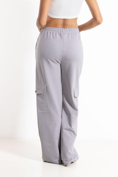 STRAIGHT-FIT CARGO JOGGER TROUSERS