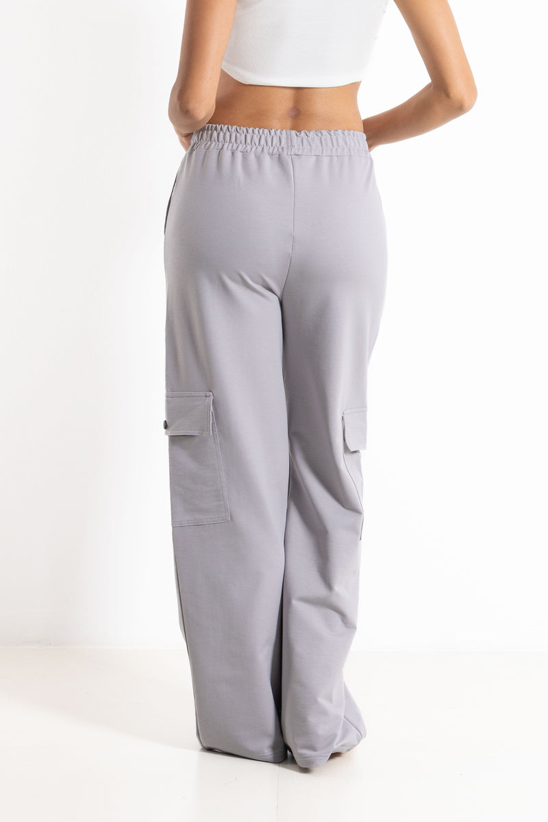 STRAIGHT-FIT CARGO JOGGER TROUSERS