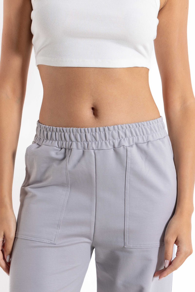 STRAIGHT-FIT CARGO JOGGER TROUSERS