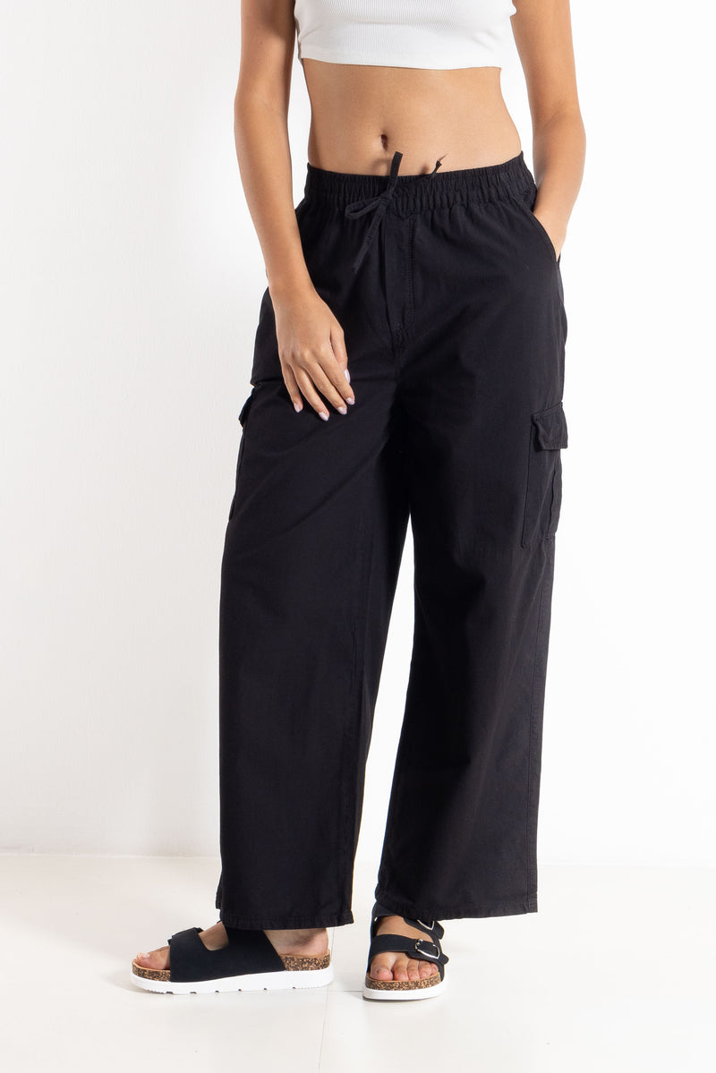 CARGO JOGGER WAIST TROUSERS