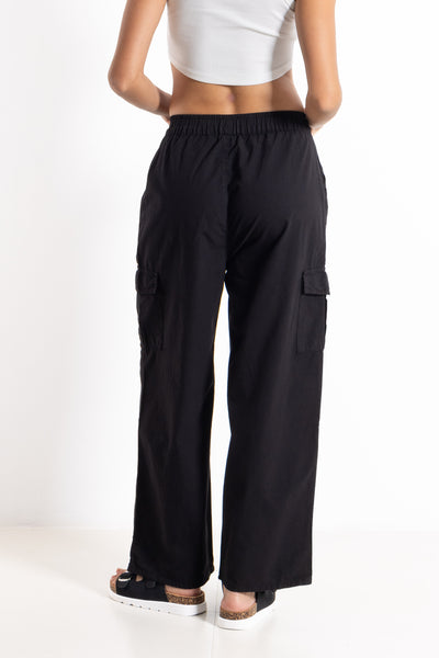 CARGO JOGGER WAIST TROUSERS