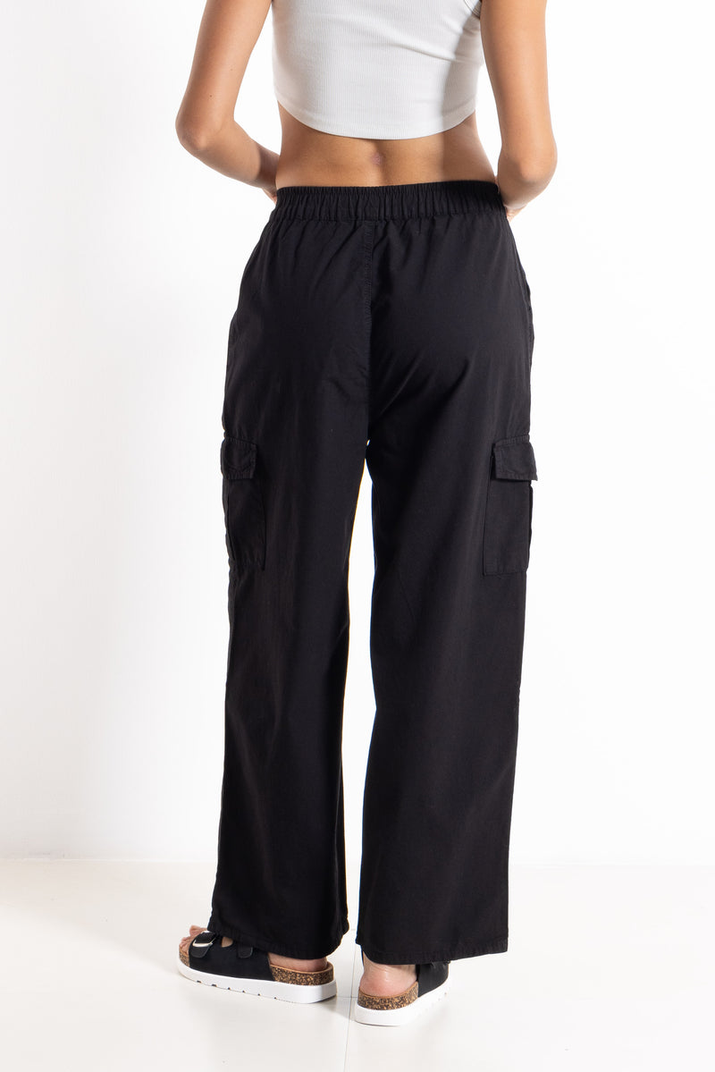 CARGO JOGGER WAIST TROUSERS
