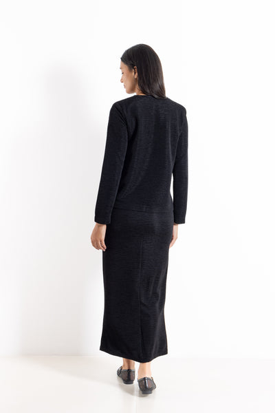 TEXTURED JACKET SET