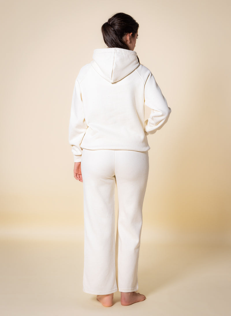 TEXTURED COMFORT HOODIE SET