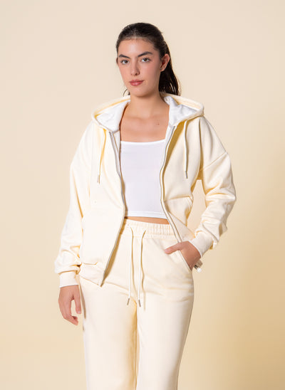 COMFORT HOODIE WITH ZIP SET