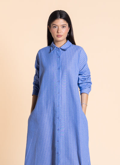 MAXI COMFORT SHIRT DRESS
