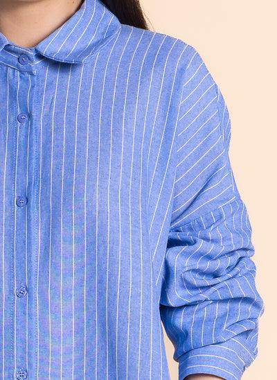 MAXI COMFORT SHIRT DRESS