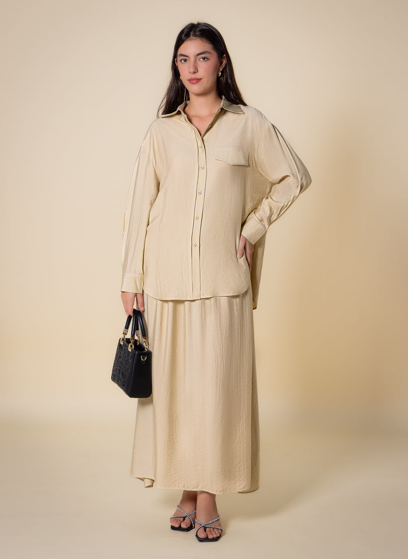 MODEST COMFORT SKIRT SET