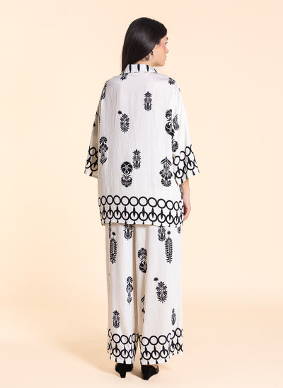 COMFORT PRINTED SHIRT SET
