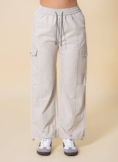 JOGGER-WAIST CARGO TROUSERS
