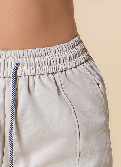 JOGGER-WAIST CARGO TROUSERS