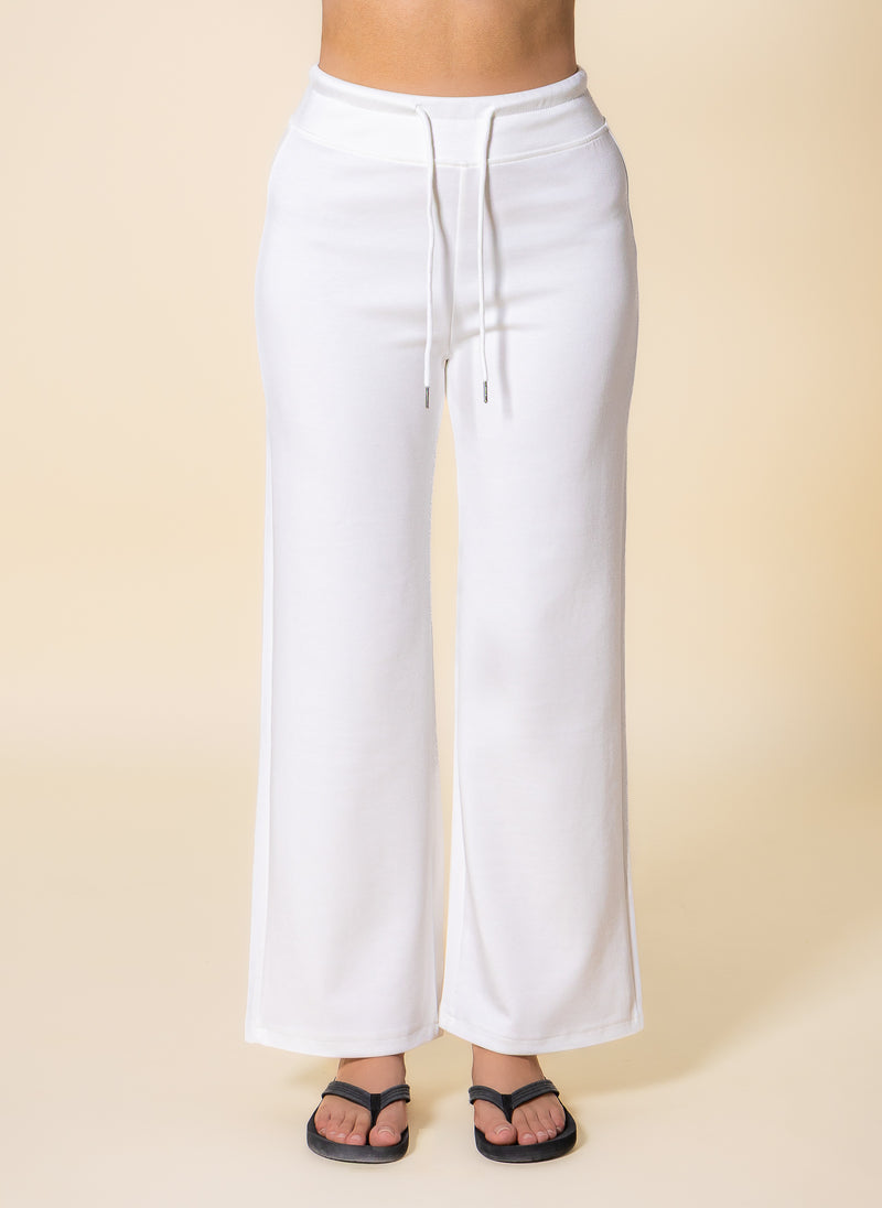 SOFT WIDE-LEG COMFORT PANTS