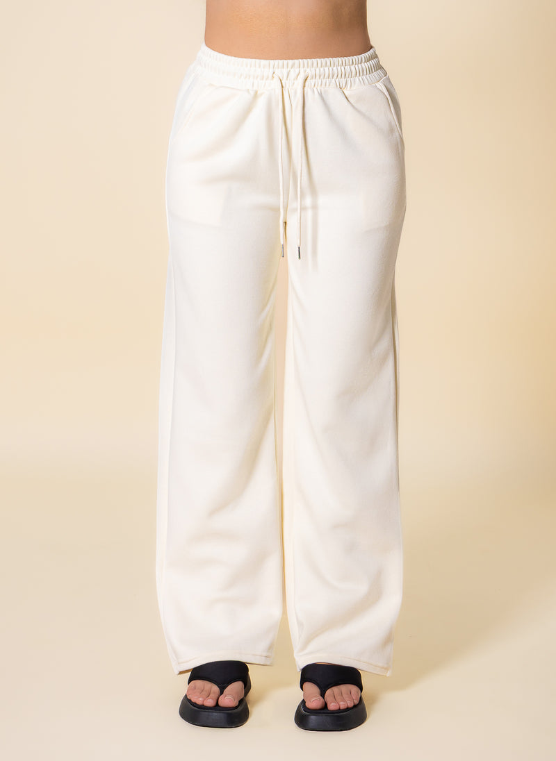 JOGGER-WAIST MIDWEIGHT TROUSERS