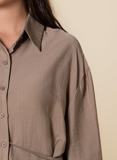 DETAILED LIGHTWEIGHT SHIRT SET