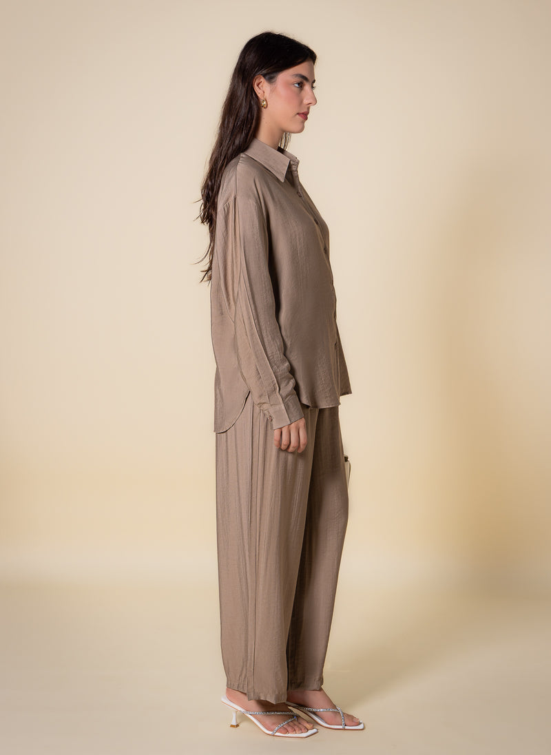 DETAILED LIGHTWEIGHT SHIRT SET