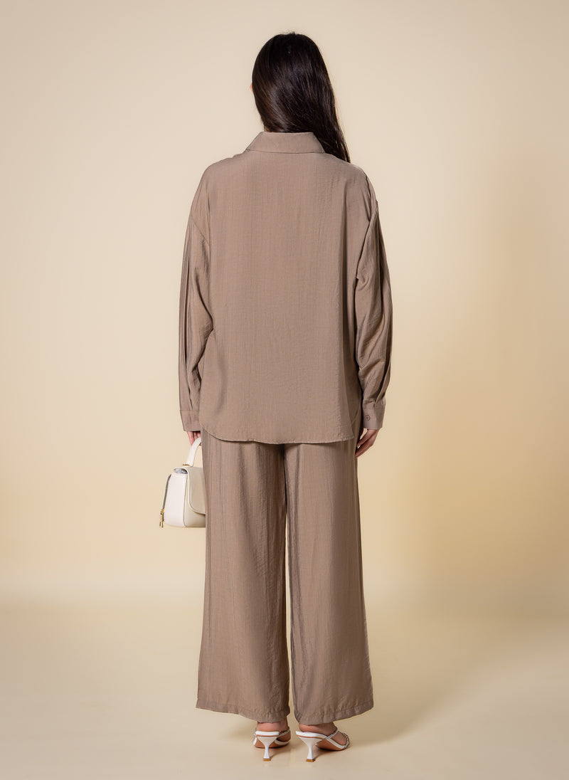 DETAILED LIGHTWEIGHT SHIRT SET